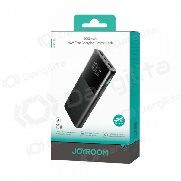 Išorinė baterija Power Bank Joyroom JR-PBF20 22.5W 10000mAh juoda