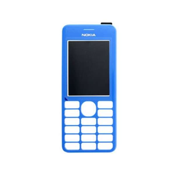 Nokia 206 Front housing (mėlynas)