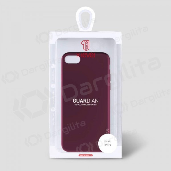 Samsung Galaxy A37 dėklas "X-Level Guardian" (bordo)