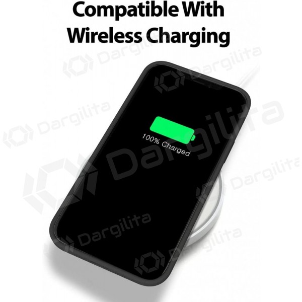 Samsung Galaxy A37 dėklas Mercury "Pure Magsafe Silicon Case" (juodas)
