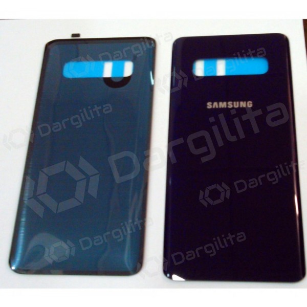 Samsung G975 Galaxy S10 Plus galinis baterijos dangtelis mėlynas (Prism Blue)