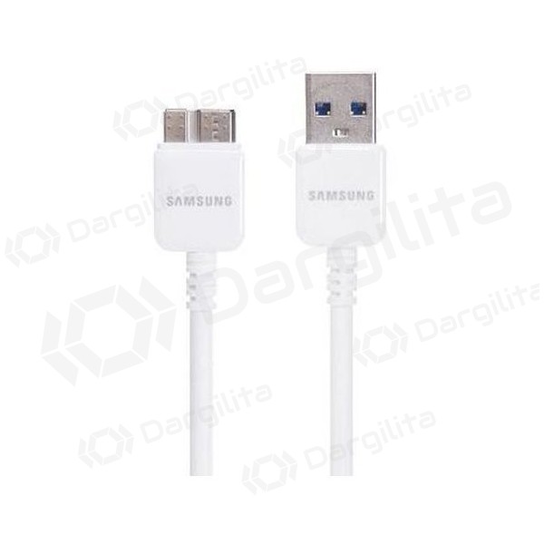 Samsung N9005 / N7200 Note 3 microUSB (ET-DQ10Y0WE) kabelis (baltas) (1M)