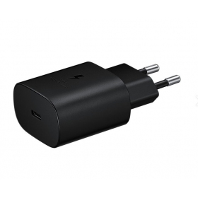 Telefono įkroviklis Samsung EP-TA800NB 25 W USB-C juodas