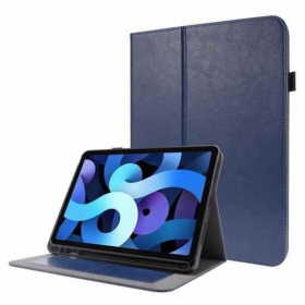 Samsung T500 / T505 Tab A7 10.4 2020  / T503 Tab A7 10.4 2022 dėklas "Folding Leather" (tamsiai mėlynas)
