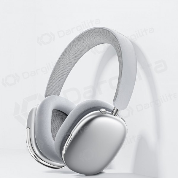 Belaidės ausinės su mikrofonu Acefast H9 Bluetooth 5.4 ANC sidabrinės