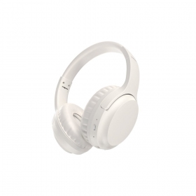 Belaidės ausinės su mikrofonu Dudao X22Pro Bluetooth USB-C baltos