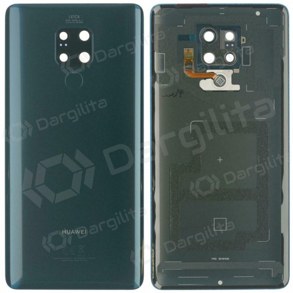 Huawei Mate 20 X (5G) galinis baterijos dangtelis žalias (Emerald Green) (naudotas grade A, originalus)