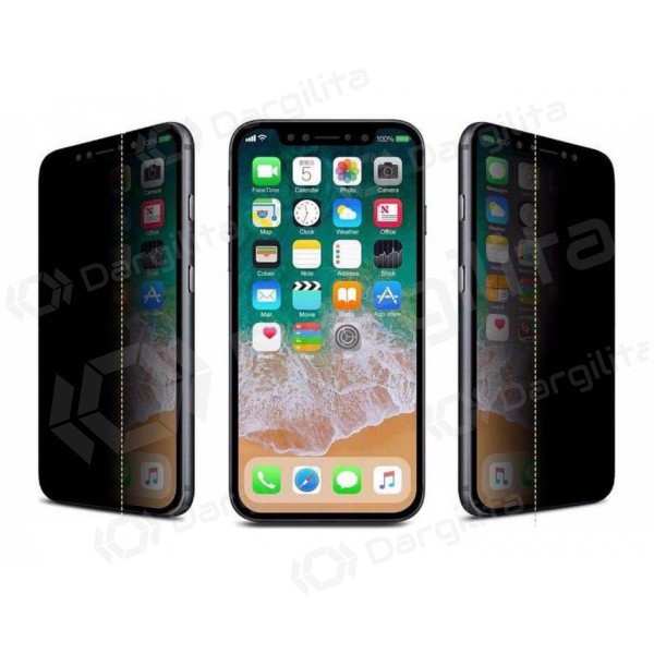 Apple iPhone 17, 17 Pro apsauginis stiklas "Full Privacy"