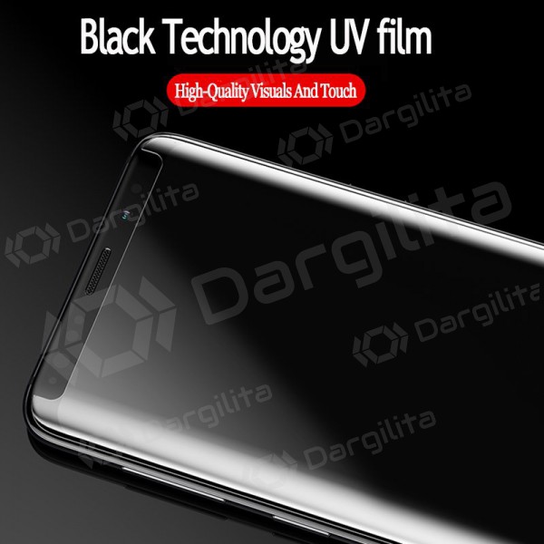 Samsung S911 Galaxy S23 5G ekrano apsauginis grūdintas stiklas "Nano Optics 5D UV Glue"