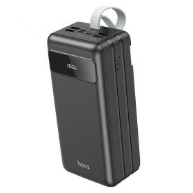 Išorinė baterija (Power Bank) Hoco J86B 60000 mAh 22.5 W PD + QC 3.0, juoda