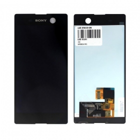 Sony E5603 Xperia M5 / E5606 / E5633 / E5653 / E5663 ekranas (juodas) - Premium