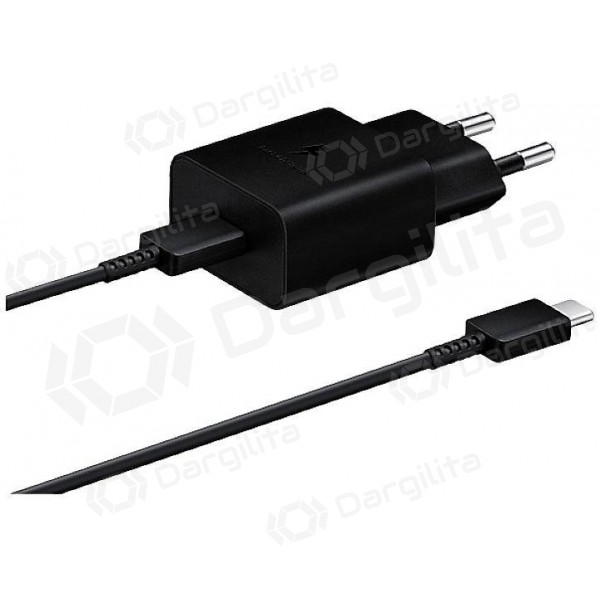 Telefono įkroviklis Samsung EP-T1510XBEGEU 15 W USB-C juodas