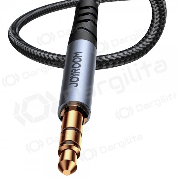 Audio laidas Joyroom SY-A08 3.5 mm į 3.5 mm 1.2 m juodas