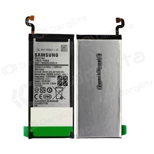 Samsung G935F Galaxy S7 Edge (EB-BG935ABE) baterija / akumuliatorius (3600mAh) (naudotas grade B, originalus)