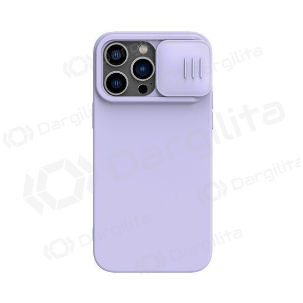 Apple iPhone 14 Plus dėklas „Nillkin Silicone“ (šviesiai violetinis) Apple iPhone 14 Plus dėklas „Nillkin Silicone“ (šviesiai violetinis)