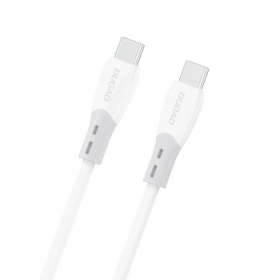 USB-C laidas Dudao L25SC USB-C į USB-C 2 m 60 W baltas