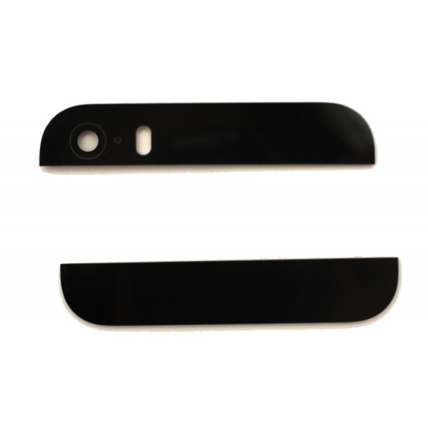 Apple iPhone 5S / iPhone SE kameros stikliukas (juodas)