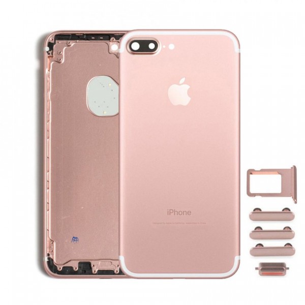 Apple iPhone 7 Plus galinis baterijos dangtelis rožinis (rose gold)