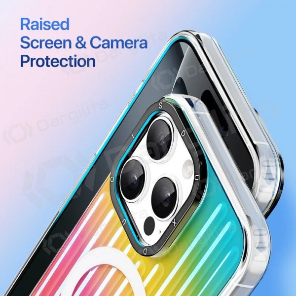 Apple iPhone 16 Pro Max dėklas "Dux Ducis Zest" (Gradient Rainbow)