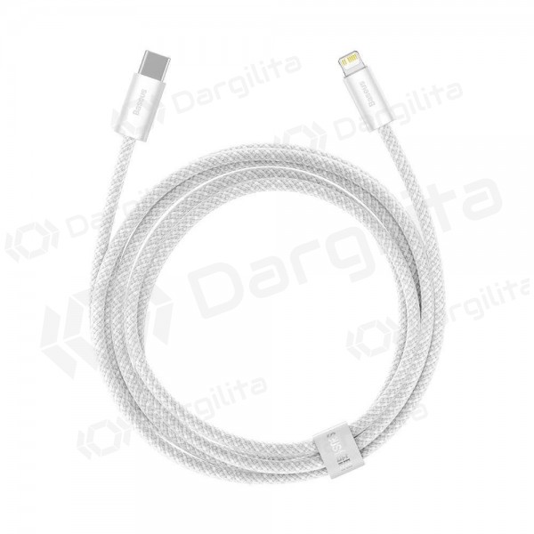USB kabelis Baseus Dynamic Type-C - Lightning 20W 2.0m (baltas) CALD000102