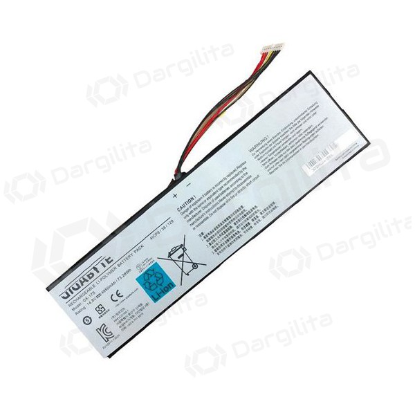 AORUS GX-17S, 4950mAh nešiojamo kompiuterio baterija - PREMIUM