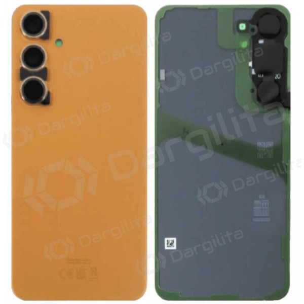 Samsung Galaxy S24+ galinis dangtelis (oranžinis) (originalus)