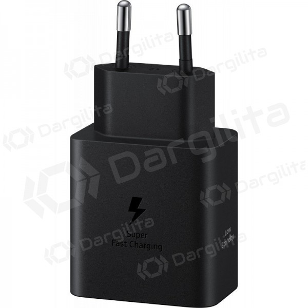 Telefono įkroviklis Samsung EP-T4511NBEGEU 45 W USB-C PD PPS juodas