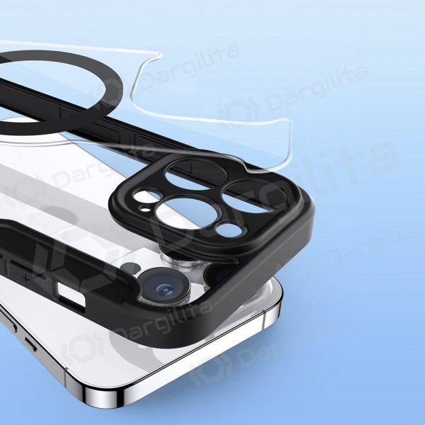 Apple iPhone 15 dėklas "Dux Ducis Skin X Pro" (juodas)