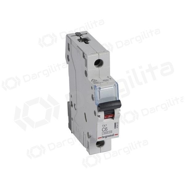 Automatinis jungiklis MCB RX3 Legrand 403430 (6A, 1P, 230V, 6kA)