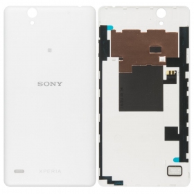Sony E5333 Xperia C4 galinis baterijos dangtelis (baltas) (naudotas grade B, originalus)