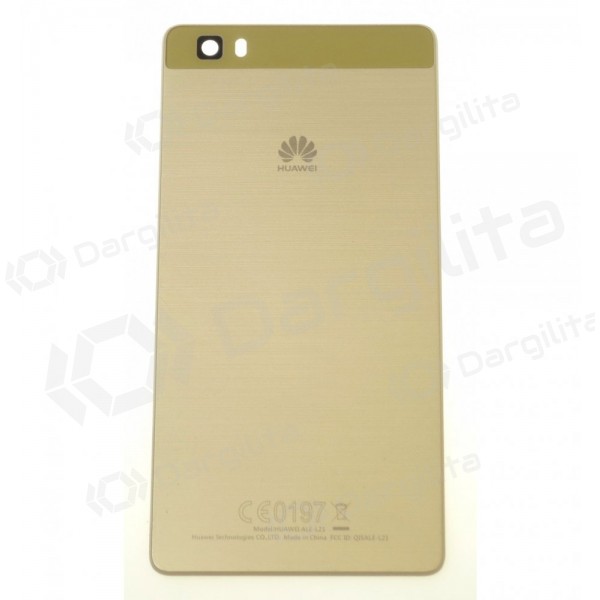 Huawei P8 Lite galinis baterijos dangtelis (auksinis) (aukšta kokybė)
