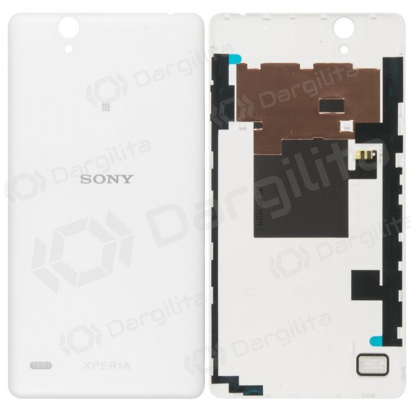 Sony E5333 Xperia C4 galinis baterijos dangtelis (baltas) (naudotas grade B, originalus)