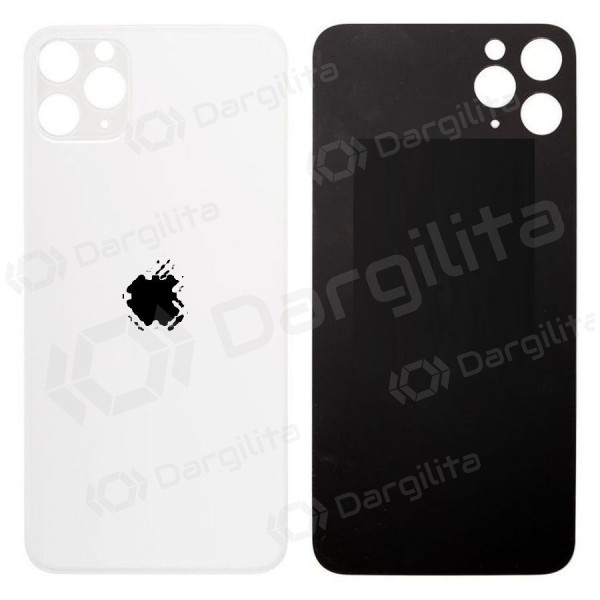 Apple iPhone 11 Pro Max galinis dangtelis (sidabrinis)