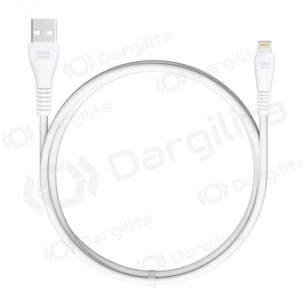 Lightning laidas Blue Star PJ-DG5-A USB-A į Lightning 1 m baltas