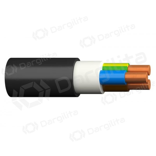 Jėgos kabelis Prysmian Group XPK-HF C Pro 3x4 mm² varinis XLPE CPR Cca 1 kV monolitas