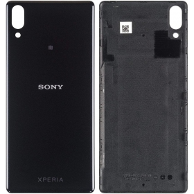Sony I4312 / I3312 Xperia L3 galinis baterijos dangtelis (juodas) (naudotas grade B, originalus)