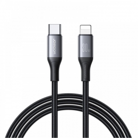 Lightning laidas Joyroom S-A28 USB-C į Lightning 1 m 30 W juodas