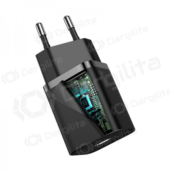 Telefono įkroviklis Baseus Super Si CCSUP-B01 20 W USB-C juodas