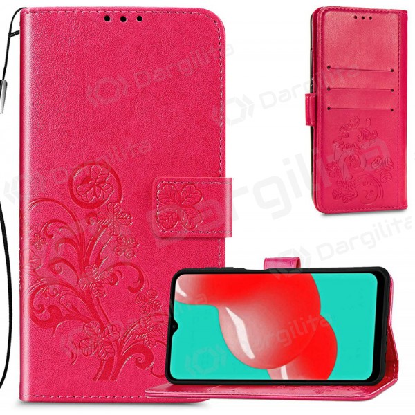 Samsung A546 Galaxy A54 5G dėklas "Flower Book" (rožinis)