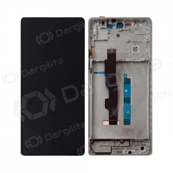 Xiaomi Redmi Note 13 5G ekranas (Arctic White) (su rėmeliu) (originalus)