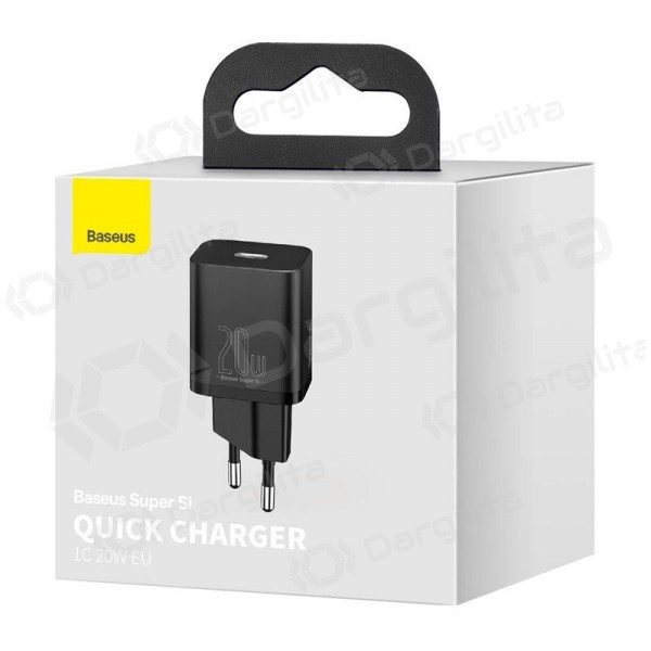 Telefono įkroviklis Baseus Super Si CCSUP-B01 20 W USB-C juodas