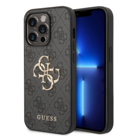 Apple iPhone 14 Pro dėklas "Guess PU 4G Metal Logo"