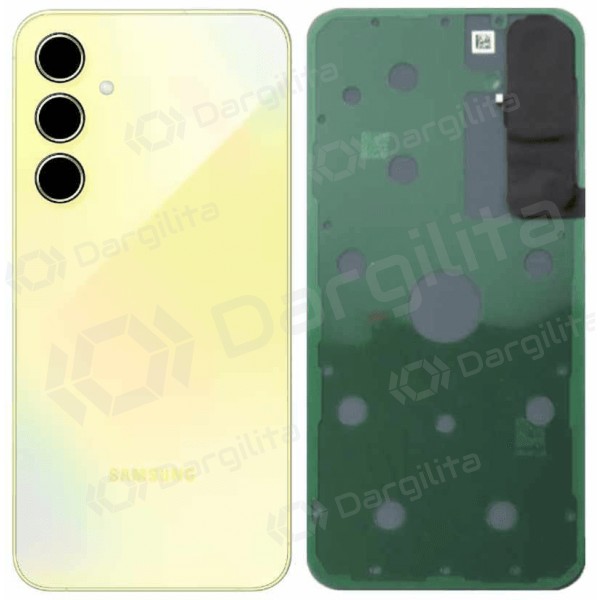 Samsung Galaxy A55 5G galinis dangtelis (geltonas) (originalus)