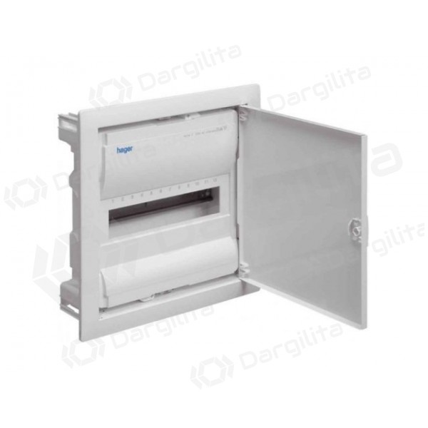 Hager 12 mod. įleidžiamas skydelis VU12NE