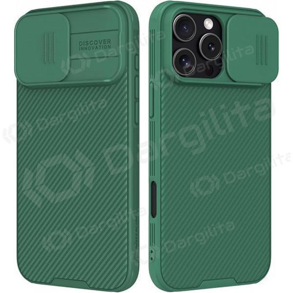 Apple iPhone 15 Plus dėklas „Nillkin CamShield Pro“ (žalias) Apple iPhone 15 Plus dėklas „Nillkin CamShield Pro“ (žalias)