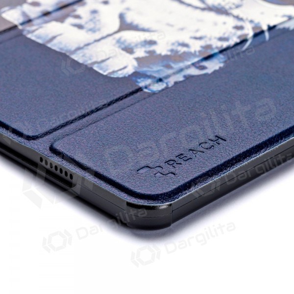 Samsung Galaxy Tab A9+, Tab A11+ dėklas "Smart Leather" (sad cat)