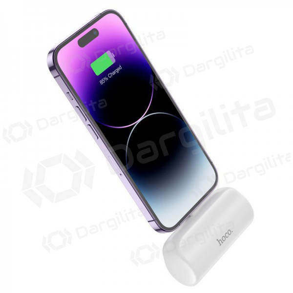 Išorinė baterija Power Bank Hoco J106 Lightning 5000mAh balta