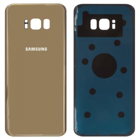 Samsung G955F Galaxy S8 Plus galinis baterijos dangtelis (auksinis)