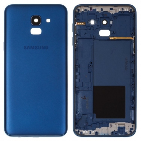 Samsung J600 Galaxy J6 2018 galinis baterijos dangtelis (mėlynas) - Premium