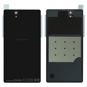 Sony Xperia Z L36h C6602 / Xperia Z C6603 galinis baterijos dangtelis (juodas)